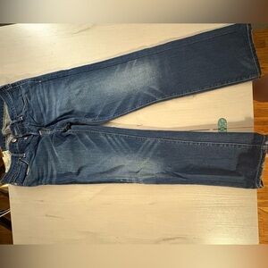 Abercrombie & Fitch Dark‎ Blue Low rise boot Jeans Y2K